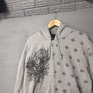 Vintage No Boundaries XL Cyber Mall Goth Emo Grunge Y2K Hoodie AC5